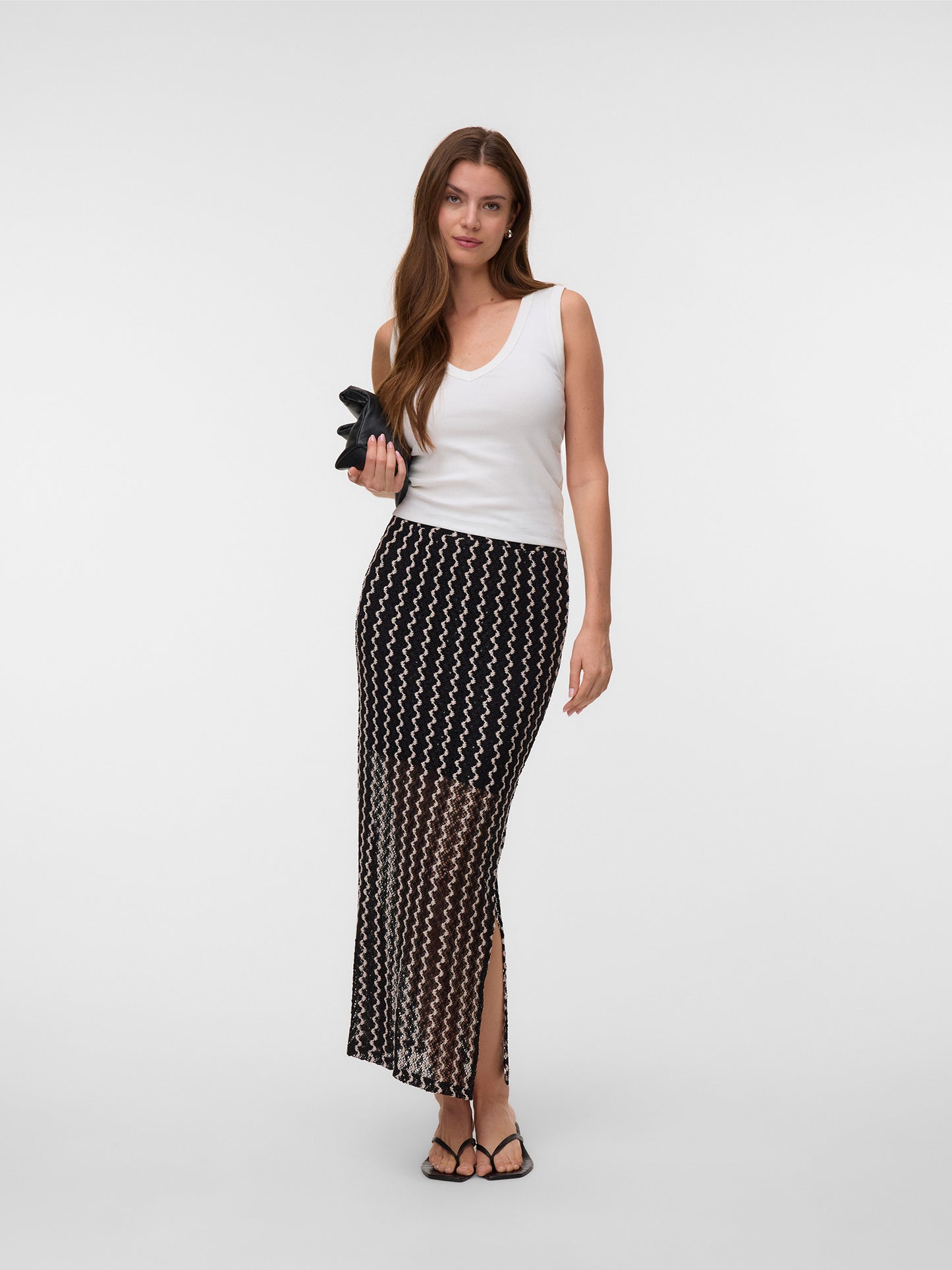 Γυναικεία φούστα πλεκτή VMKINEA H/W ANKLE SKIRT 10346104 | 10346104