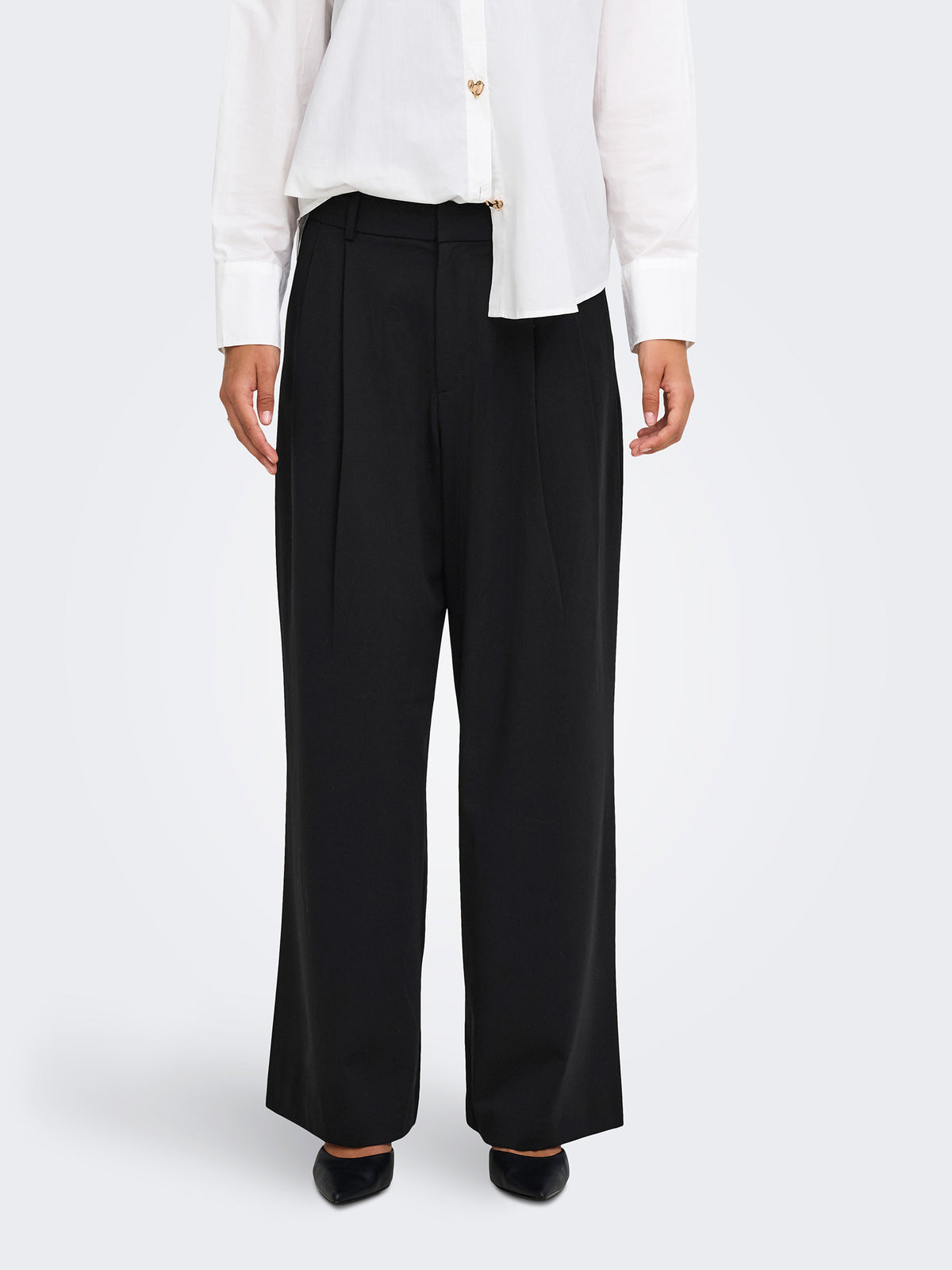 Γυναικείο παντελόνι ONLSONJA HW WIDE PLEAT PANT TLR NOOS 15376107 | 15376107