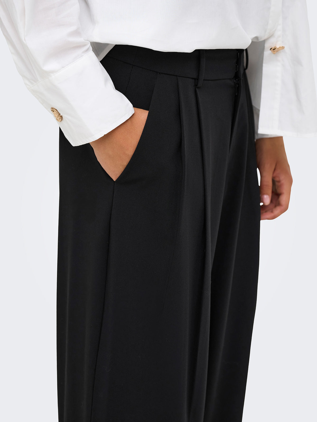 Γυναικείο παντελόνι ONLSONJA HW WIDE PLEAT PANT TLR NOOS 15376107 | 15376107