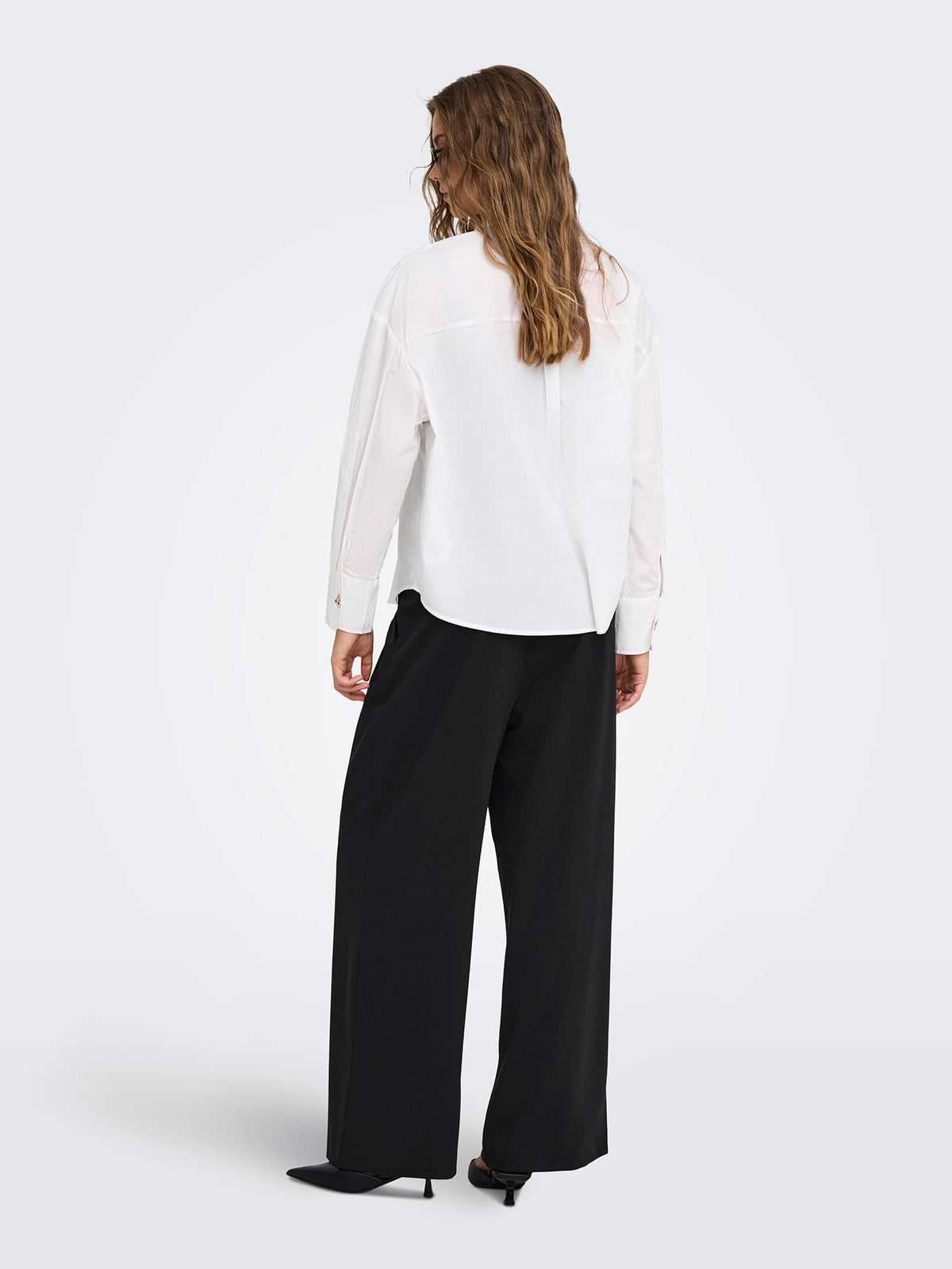 Γυναικείο παντελόνι ONLSONJA HW WIDE PLEAT PANT TLR NOOS 15376107 | 15376107