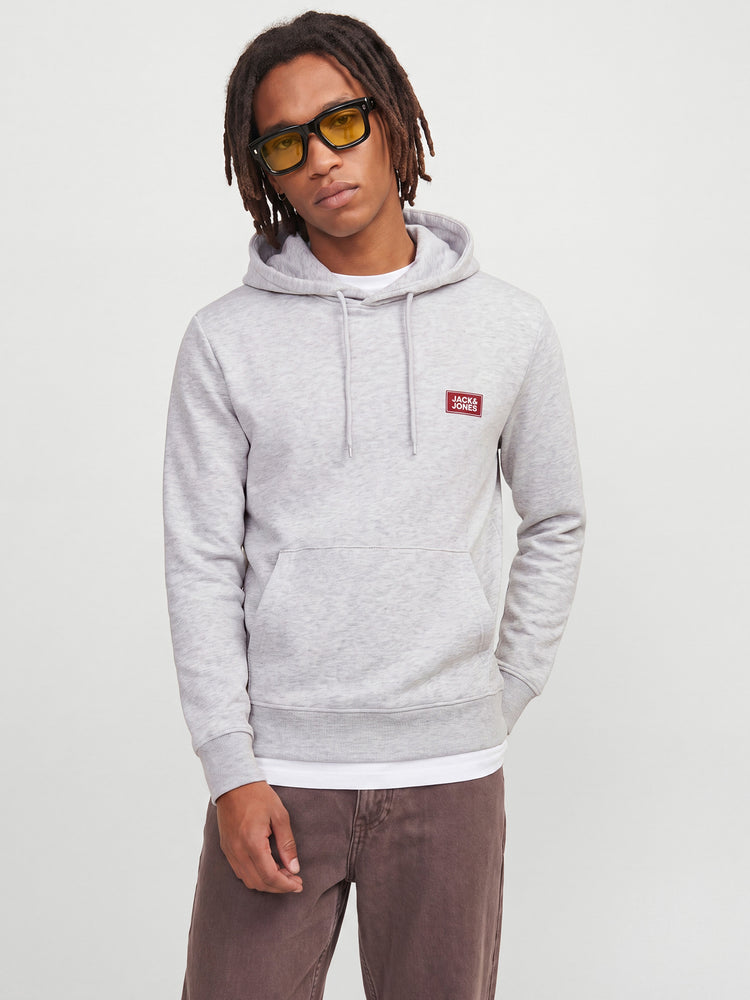 Ανδρική μπλούζα φούτερ μελανζέ JJRUSH SWEAT HOOD 12298428 | 12298428