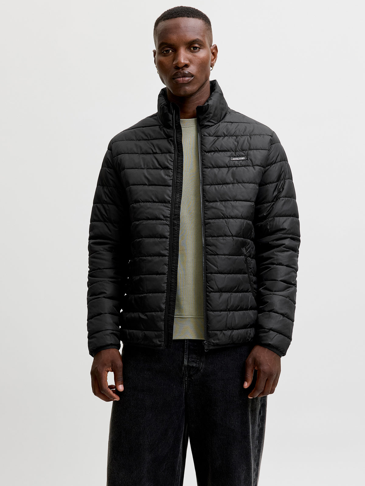 Ανδρικό μπουφάν puffer JJELVIS LIGHT PUFFER COLLAR 12299190 | 12299190