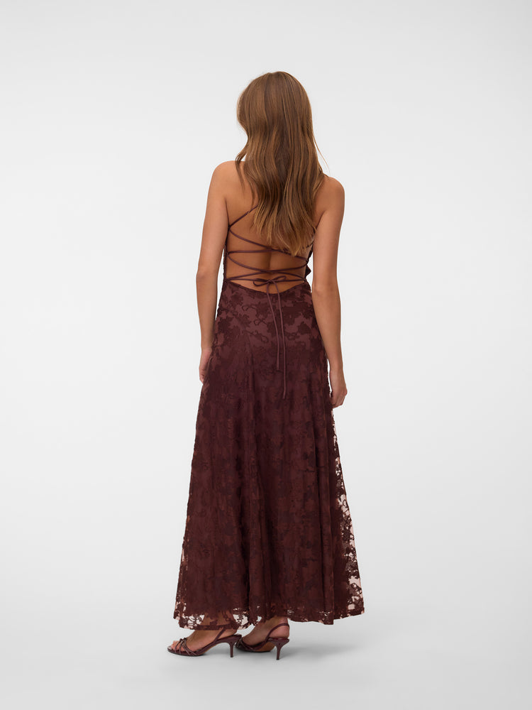 Γυναικείο φόρεμα με δαντέλα VMSOPHIA SINGLET DETAIL DRESS 10355693 | 10355693