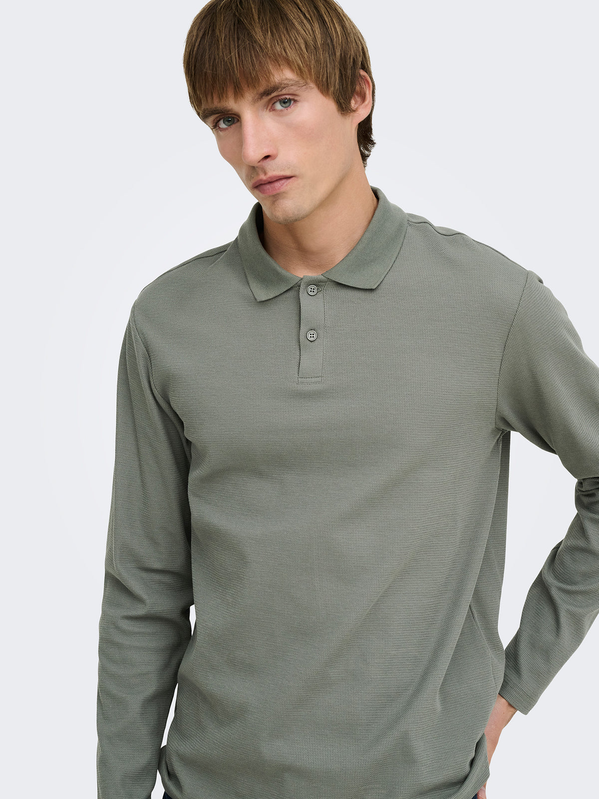 Ανδρικό polo ONSBEN REG LS STRUCT POLO 22039469 | 22039469