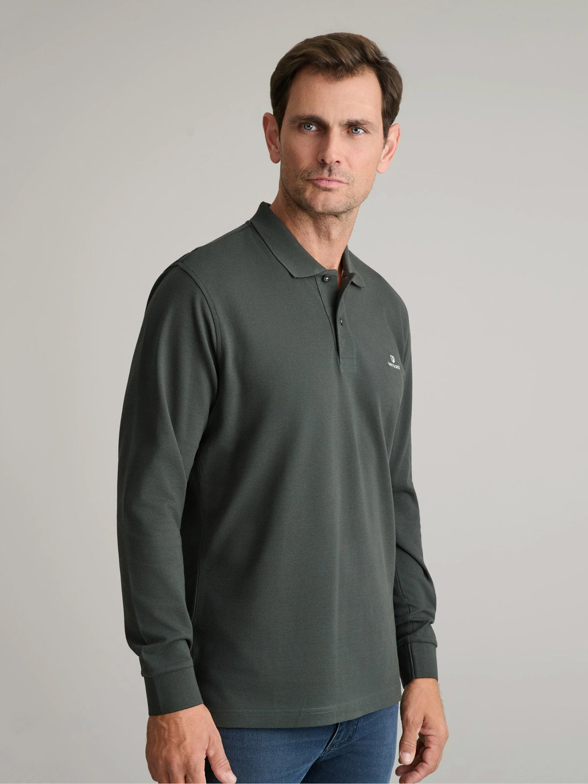 Ανδρικό polo deepest green 24GE.500.9 | 24GE.500.9