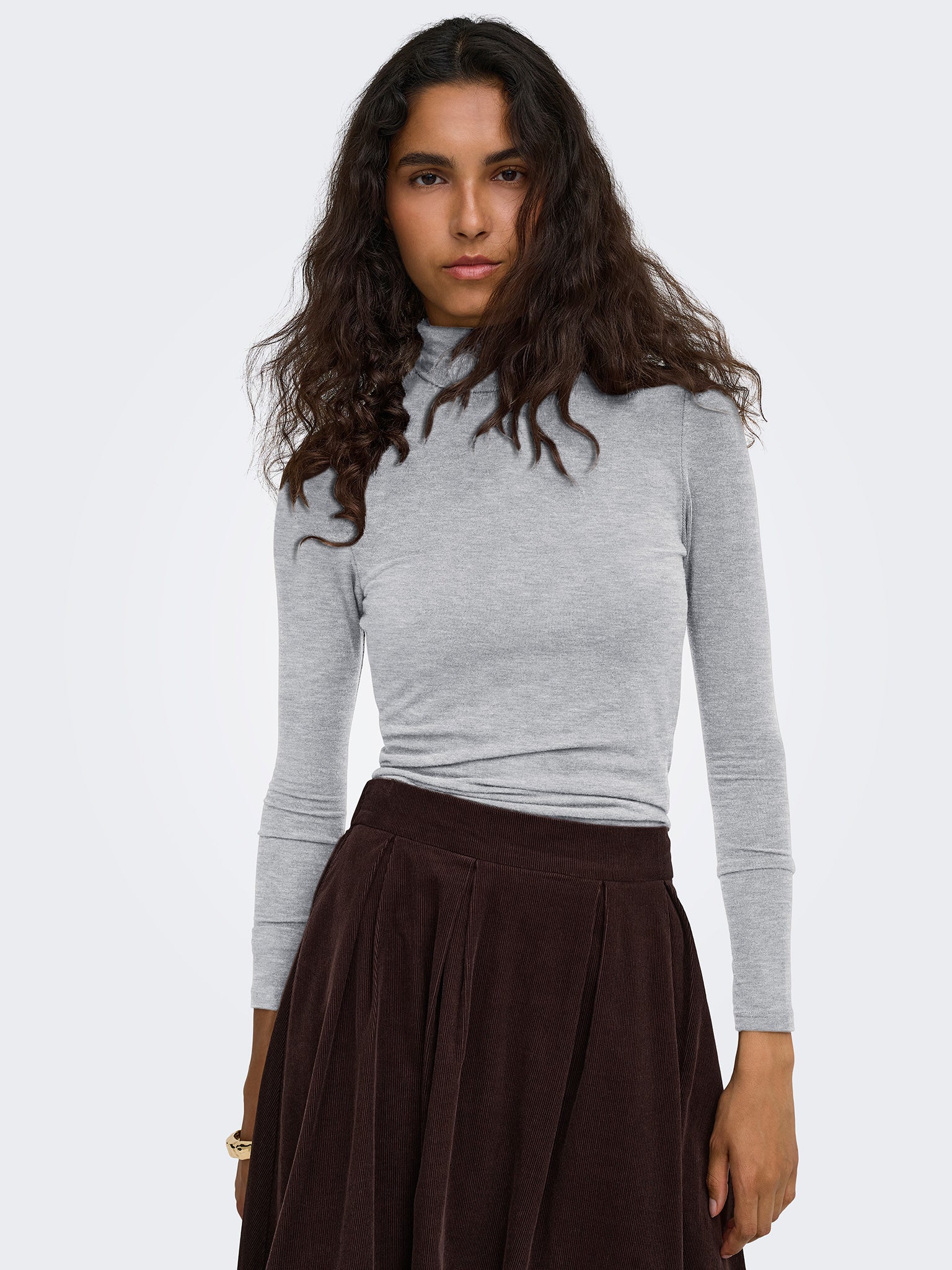 Γυναικεία μπλούζα ζιβάγκο ONLGLAMOUR L/S ROLL-NECK TOP JRS NOOS 15380914 | 15380914