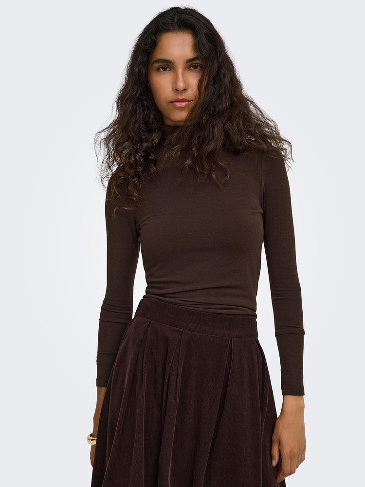 Γυναικεία μπλούζα ζιβάγκο ONLGLAMOUR L/S ROLL-NECK TOP JRS NOOS 15380914 | 15380914