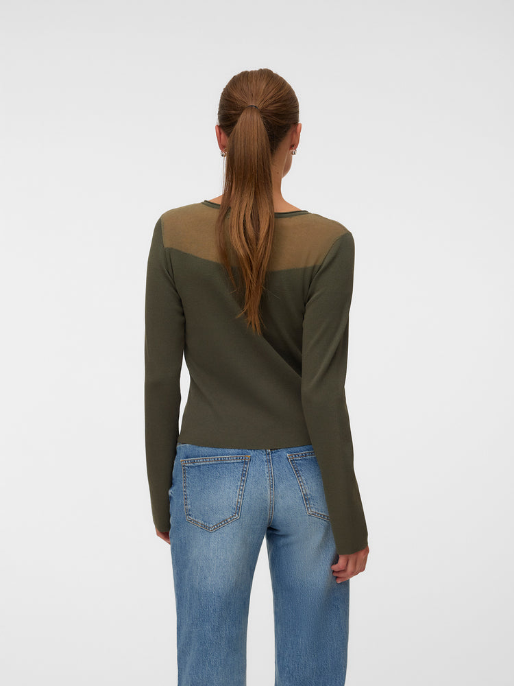Γυναικεία μπλούζα (Forest Night) VMCRICKET LS O-NECK PULLOVER 10350232 | 10350232