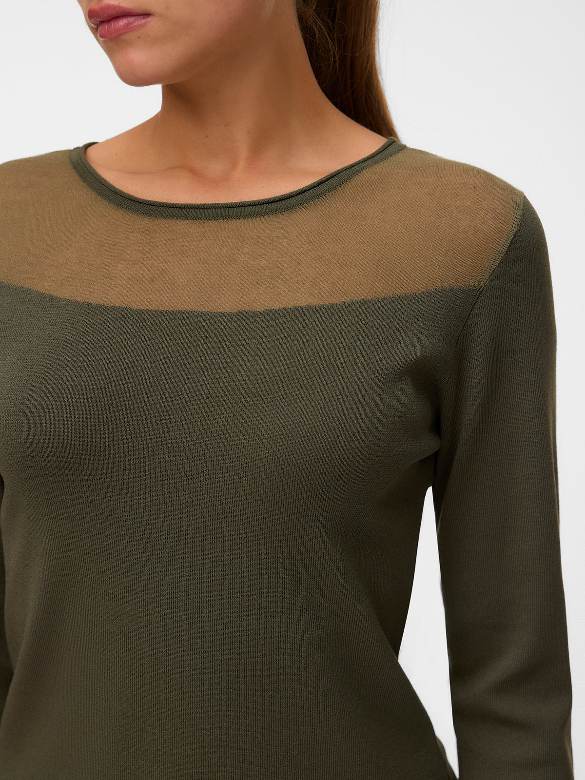 Γυναικεία μπλούζα (Forest Night) VMCRICKET LS O-NECK PULLOVER 10350232 | 10350232