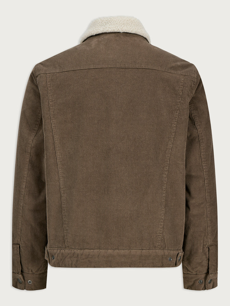 Ανδρικό τζάκετ κοτλέ JPRBLUCONNOR CORDUROY TRUCKER JACKET 12304485 | 12304485