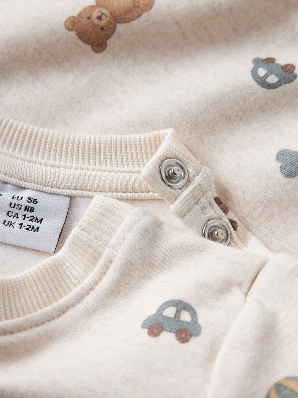 Βρεφική μπλούζα φούτερ NBMRAGNER LS SWEAT BRU 13261600 | 13261600