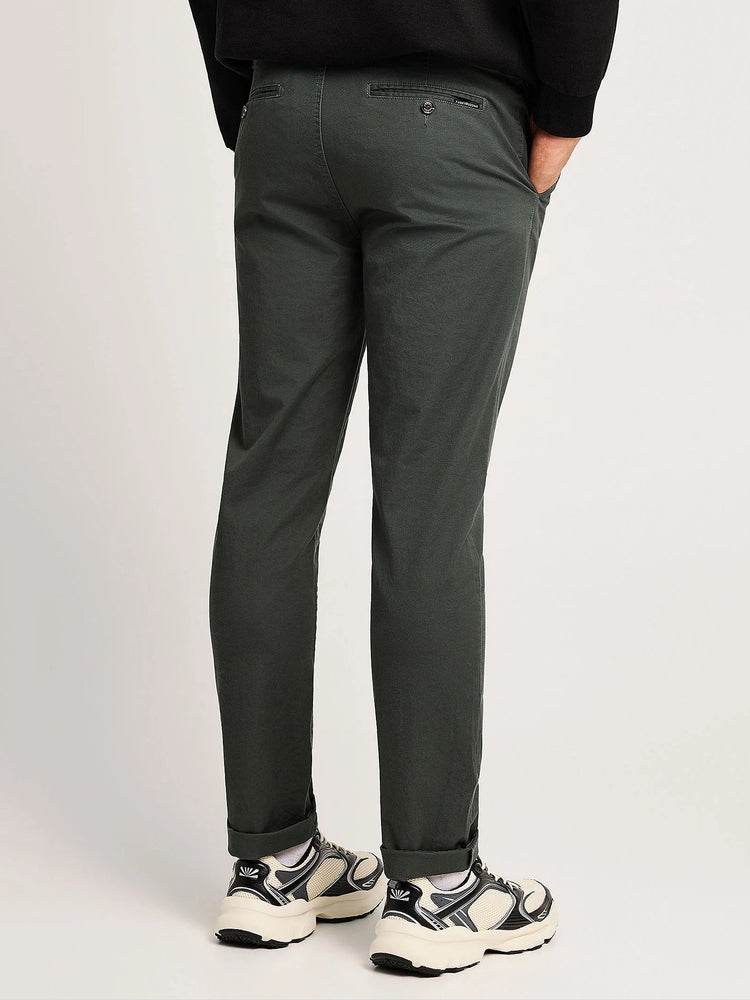 Ανδρικό παντελόνι chinos green storm FBM014-001-02 | FBM014-001-02