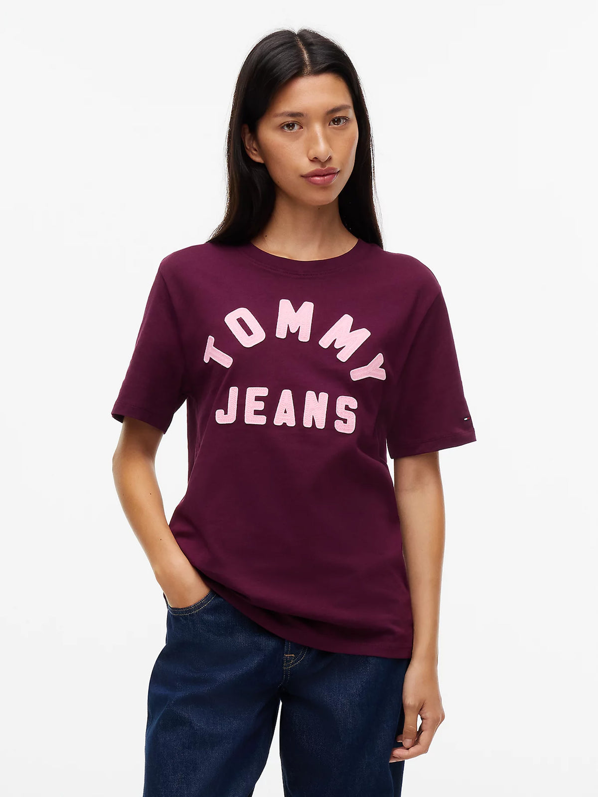 Γυναικείο t-shirt TJW RLX TOMMY ARCH TEE DW0DW23454V11 | DW0DW23454V11