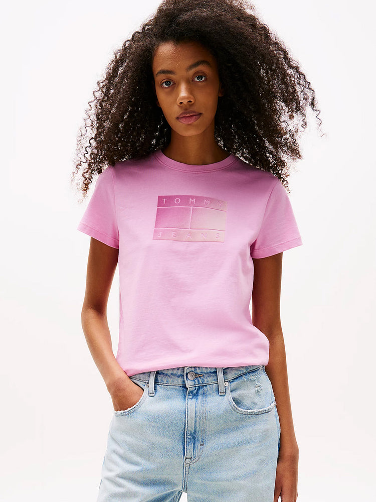 Γυναικείο t-shirt TJW REG GRADIENT FLAG SS DW0DW20905U06 | DW0DW20905U06