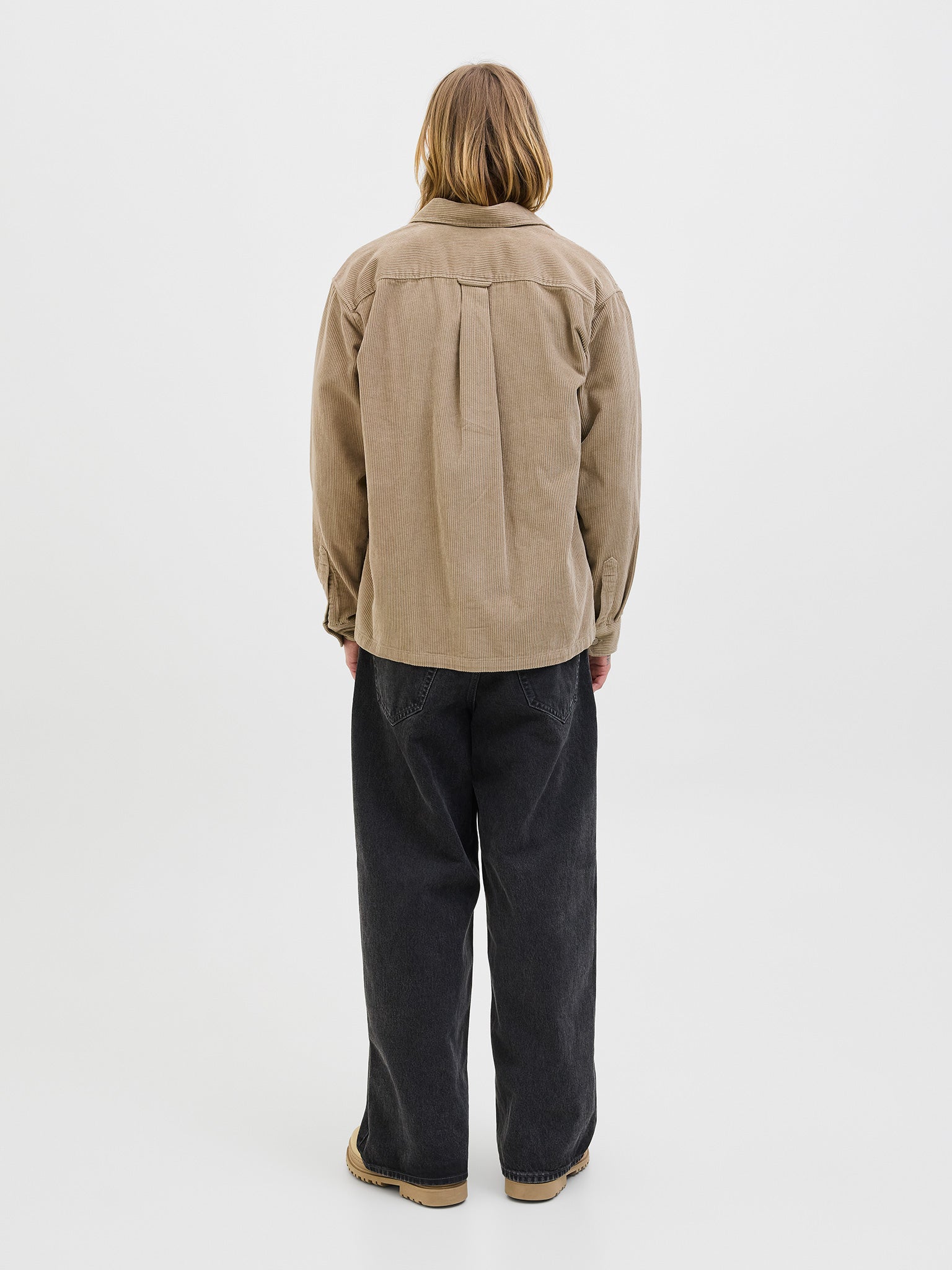 Ανδρικό πουκάμισο overshirt JJCORDUROY OVERSHIRT L/S 12278992 | 12278992