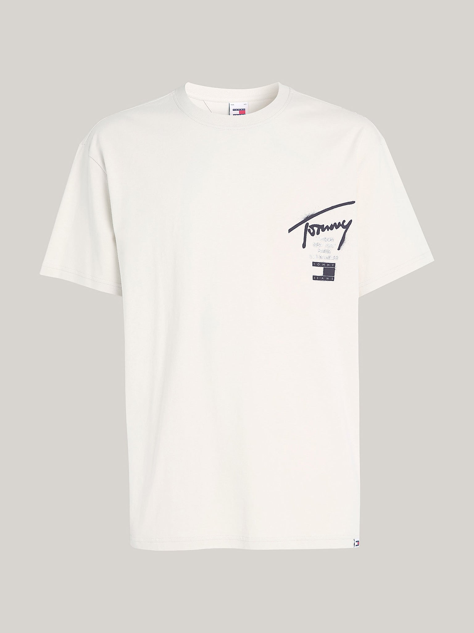 Ανδρικό t-shirt TJM REG GRAFFITI SIG TEE EXT DM0DM18529ACG | DM0DM18529ACG