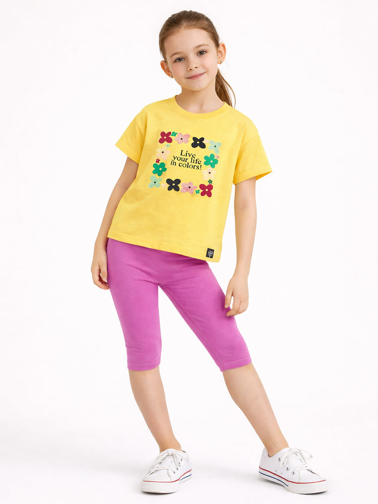 Παιδικό σετ με κάπρι κολάν | 15-226375-0