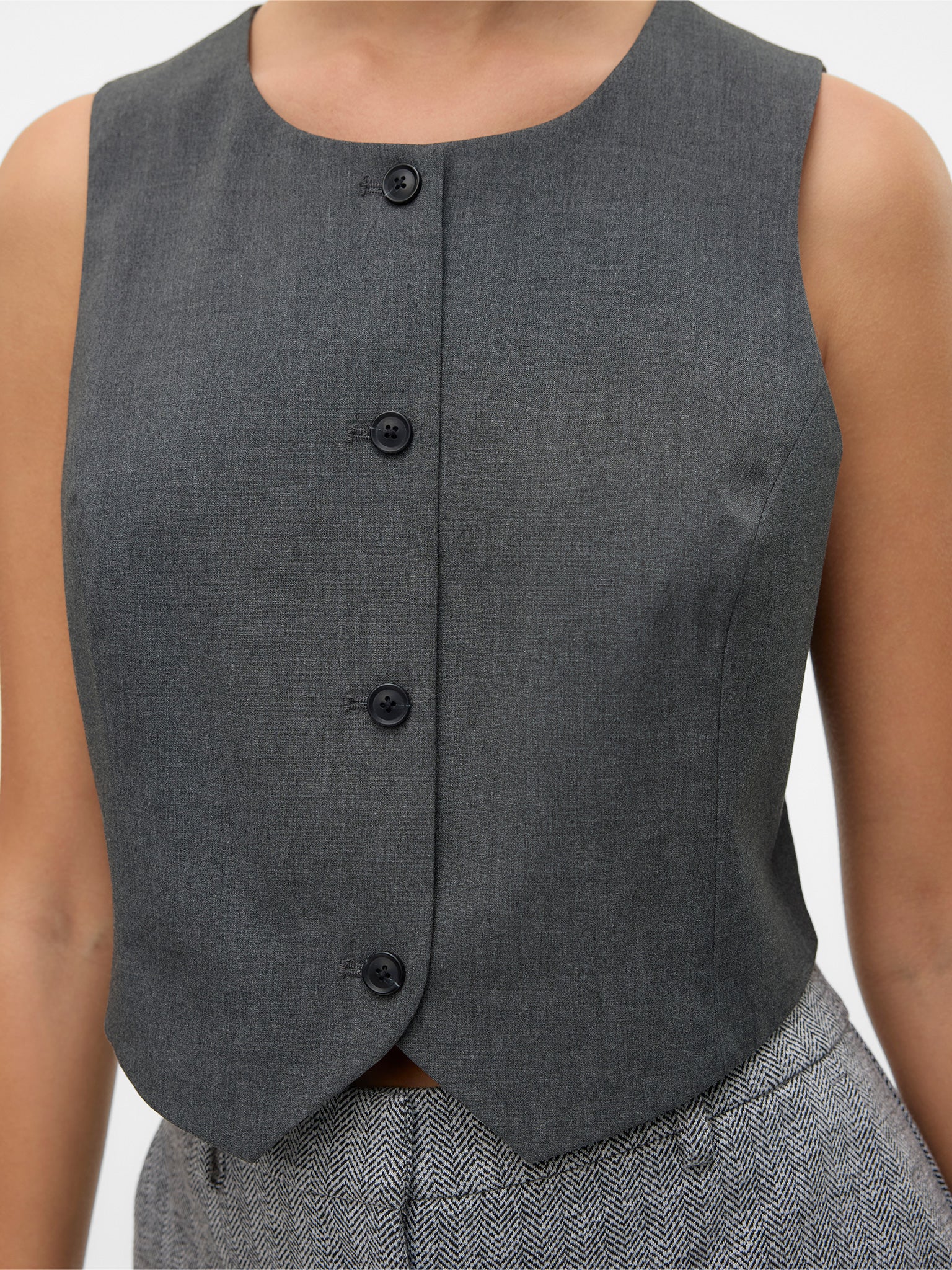 Γυναικείο γιλέκο VMMADJA SL SHORT WAISTCOAT 10318574 | 10318574