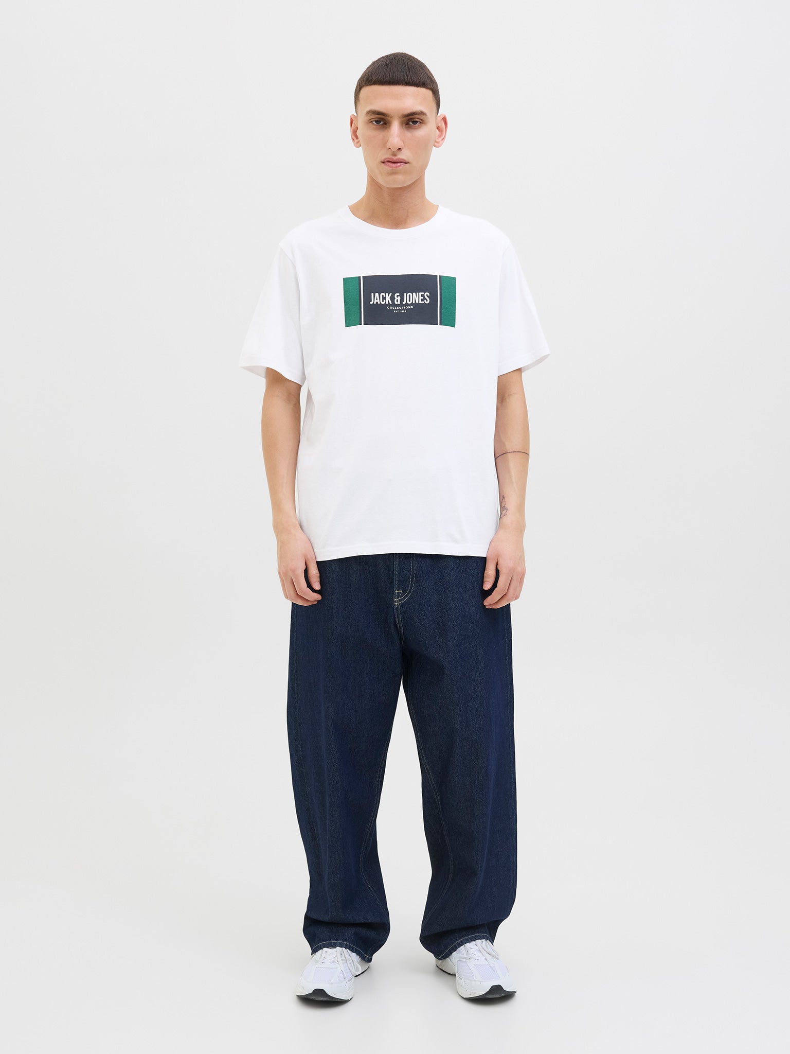 Ανδρικό t-shirt JJHAYATO TEE SS CREW NECK BTS 12278508 | 12278508