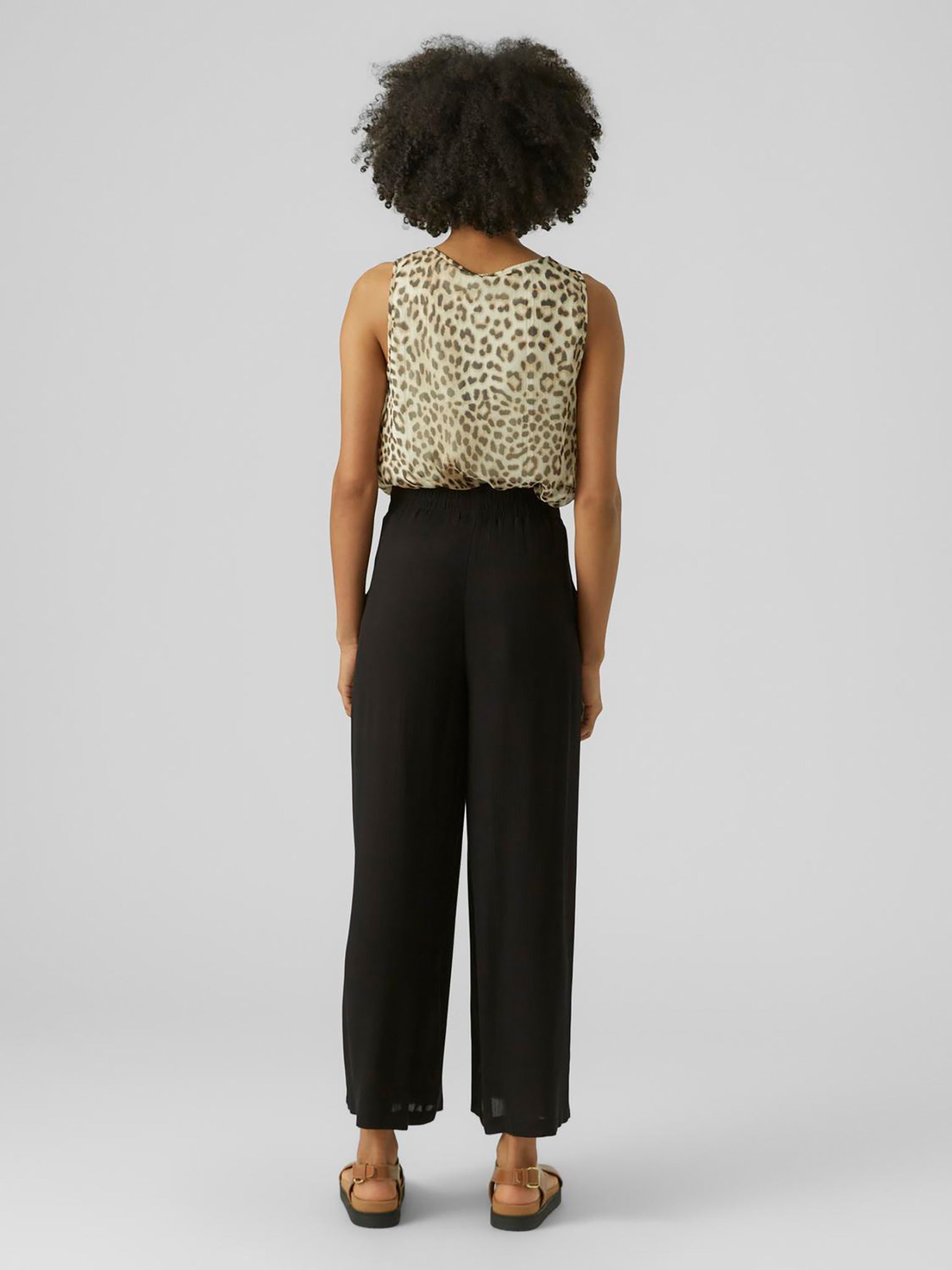 Γυναικεία παντελόνα VMMENNY HW WIDE PANTS WVN 10282478 | 10282478