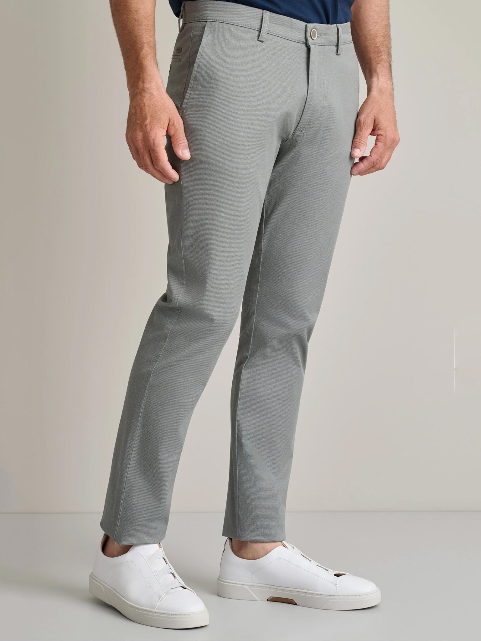 Ανδρικό παντελόνι chinos frost grey 24AG.1003MFA/220 | 24AG.1003MFA/220