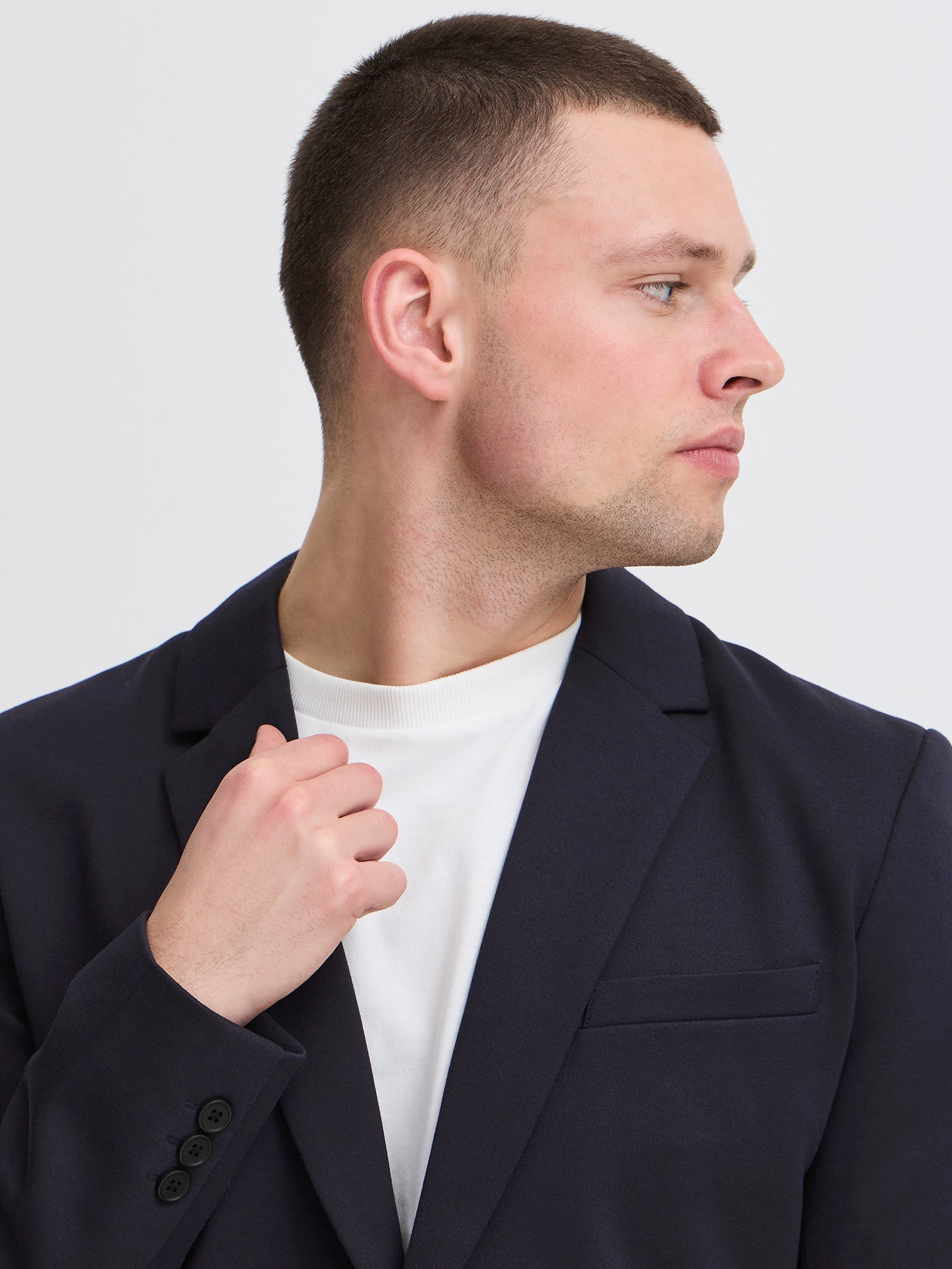 Ανδρικό σακάκι dark navy BHLANGFORD BLAZER 20716657 | 20716657