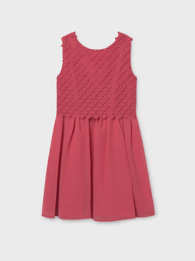 Εφηβικό φόρεμα κιπούρ | 26-06905-057