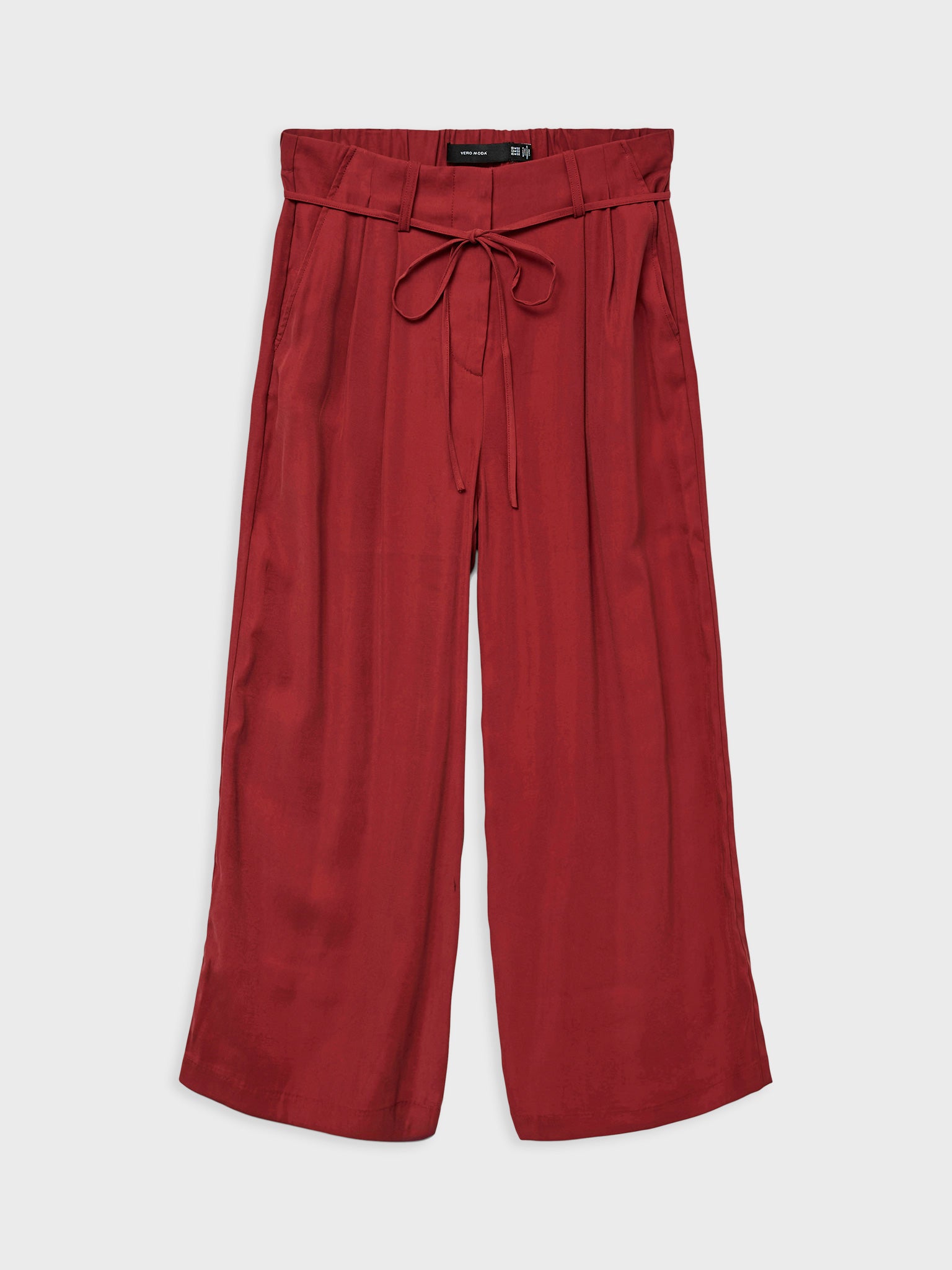 Γυναικεία ζιπ κιλότ VMTANYA HW 7/8 WIDE PANTS 10329981 | 10329981