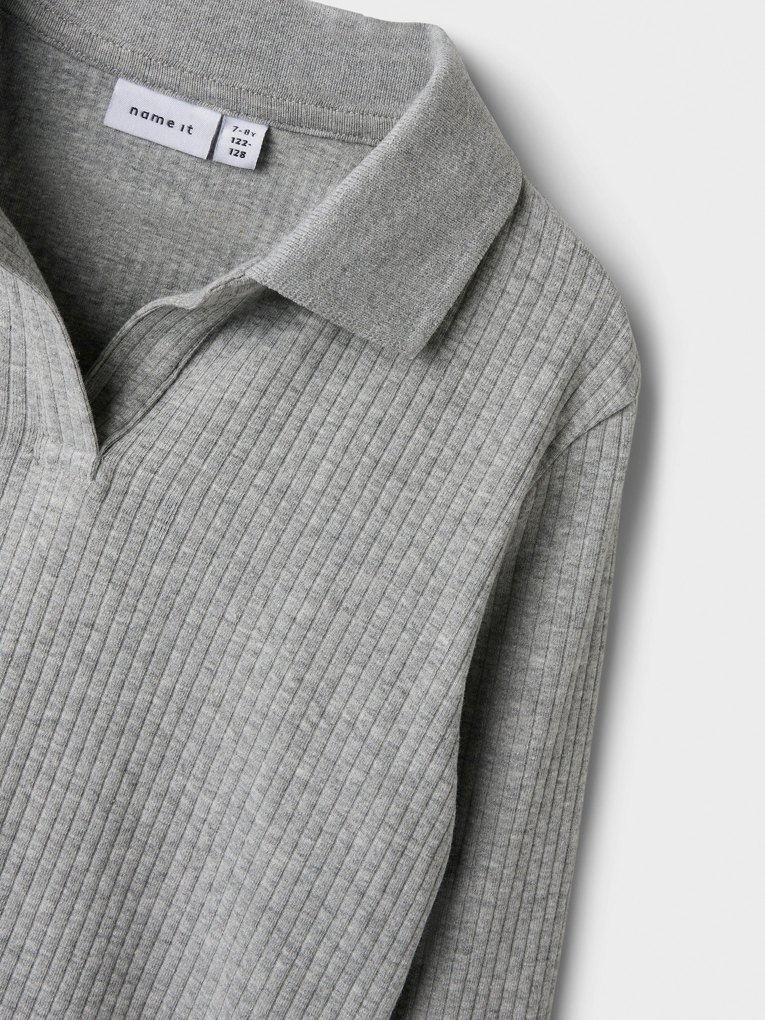 Εφηβική μπλούζα polo NKFDUSA LS SLIM POLO 13248637 | 13248637