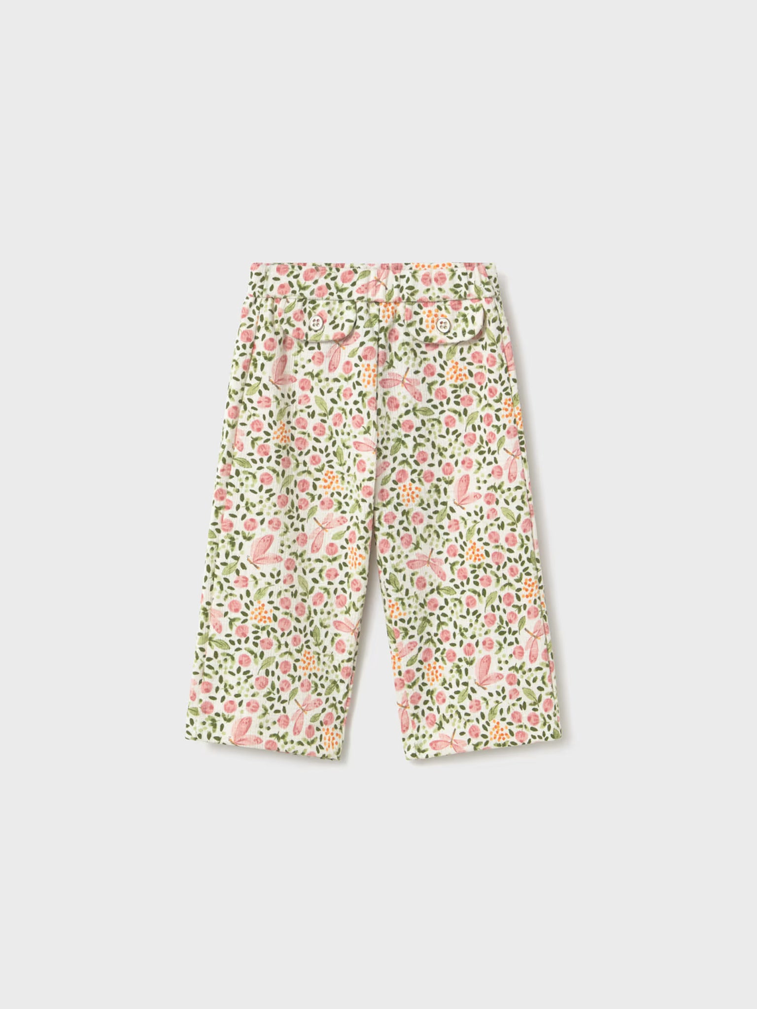 Βρεφικό παντελόνι φλοράλ | 26-01509-066