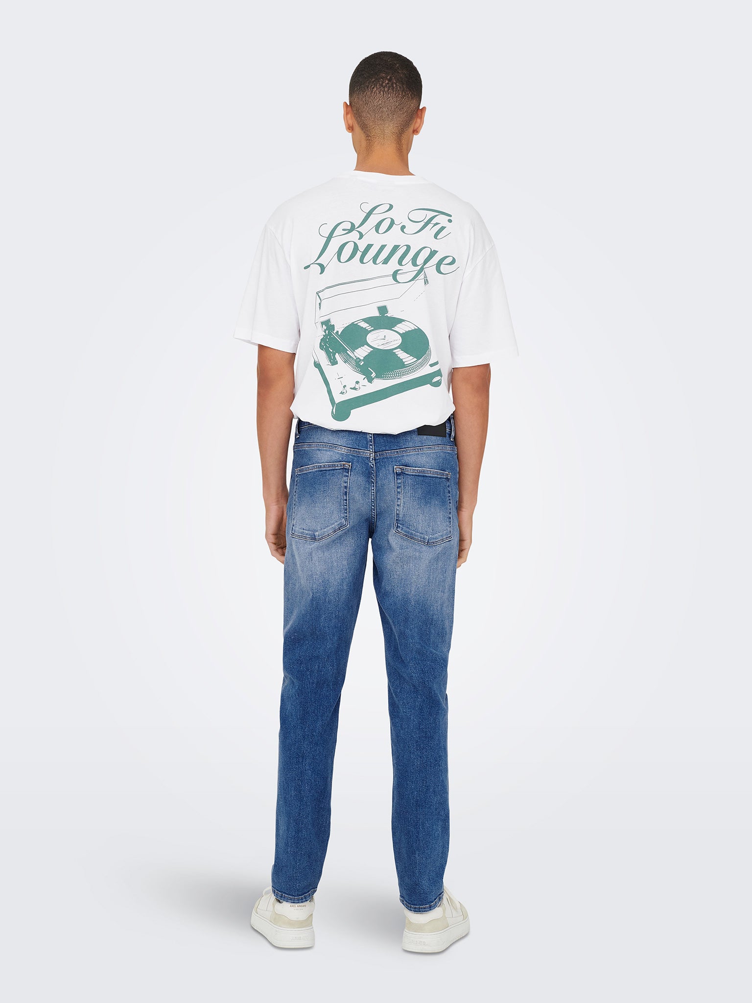Ανδρικό παντελόνι τζιν medium blue ONSWEFT REGULAR 4384 EY BOX JEANS 22034384 | 22034384
