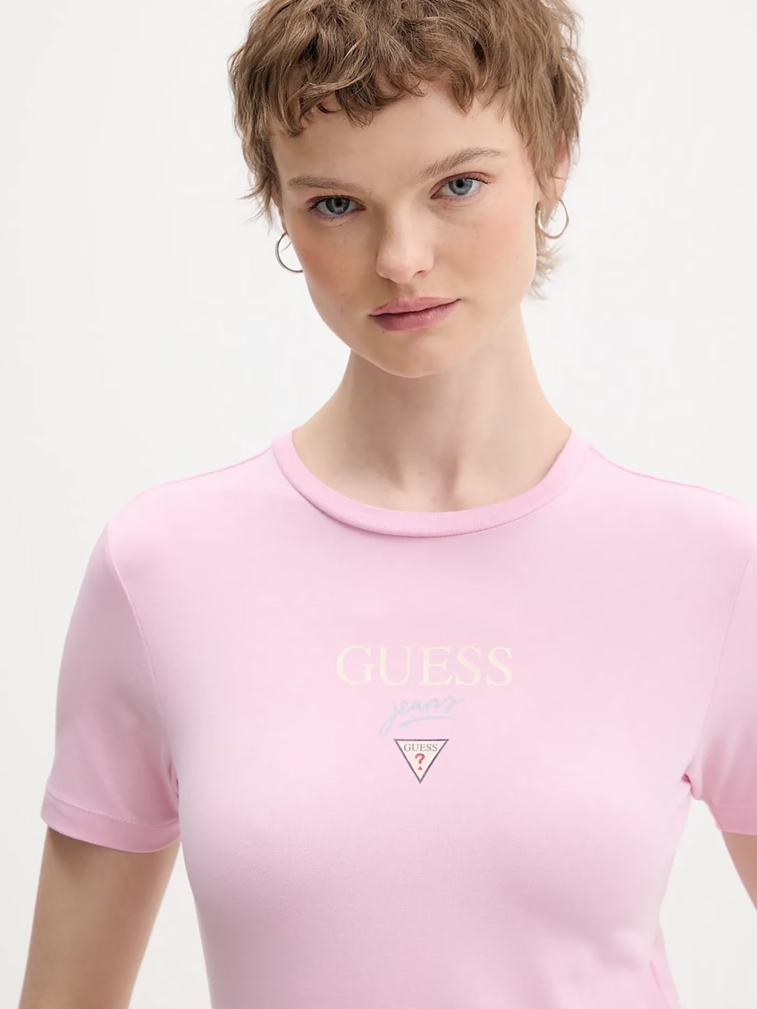 Γυναικείο t-shirt crop | W6RI15J1314G65F