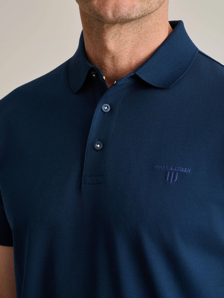 Ανδρικό polo dark petrol | 24TS.003/PL