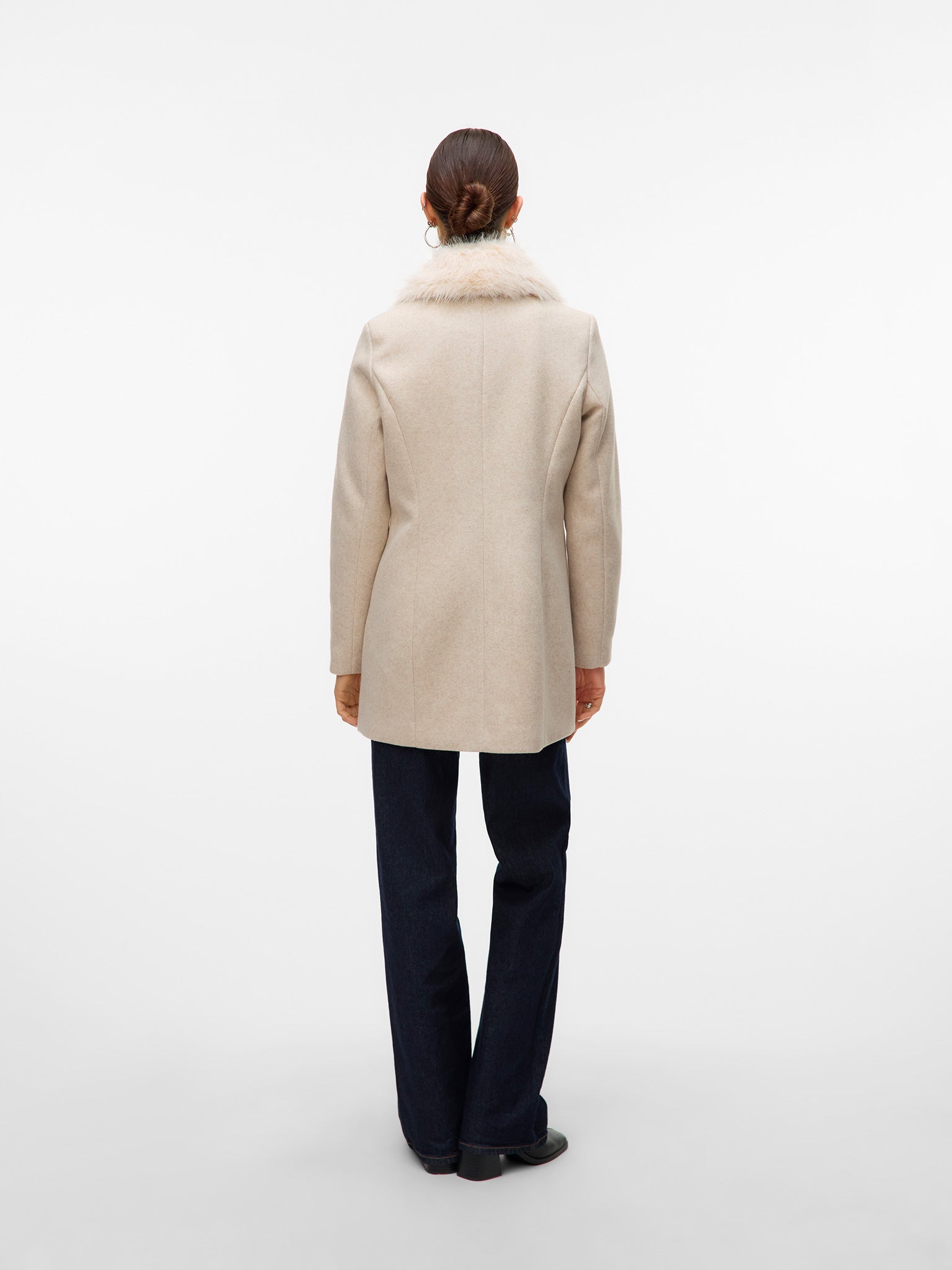 Γυναικείο παλτό μελανζέ VMAUTUMN COZY JACKET 10331559 | 10331559