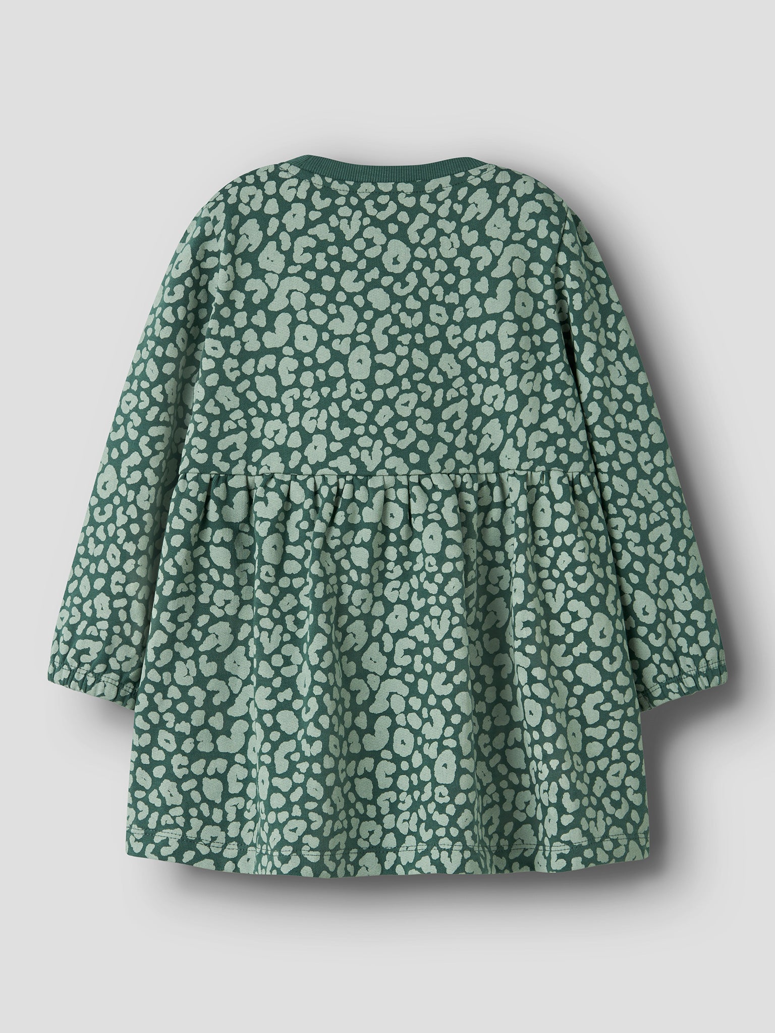 Παιδικό φόρεμα φούτερ Green Leo NMFVILUBA LS SWE DRESS 13235130 | 13235130