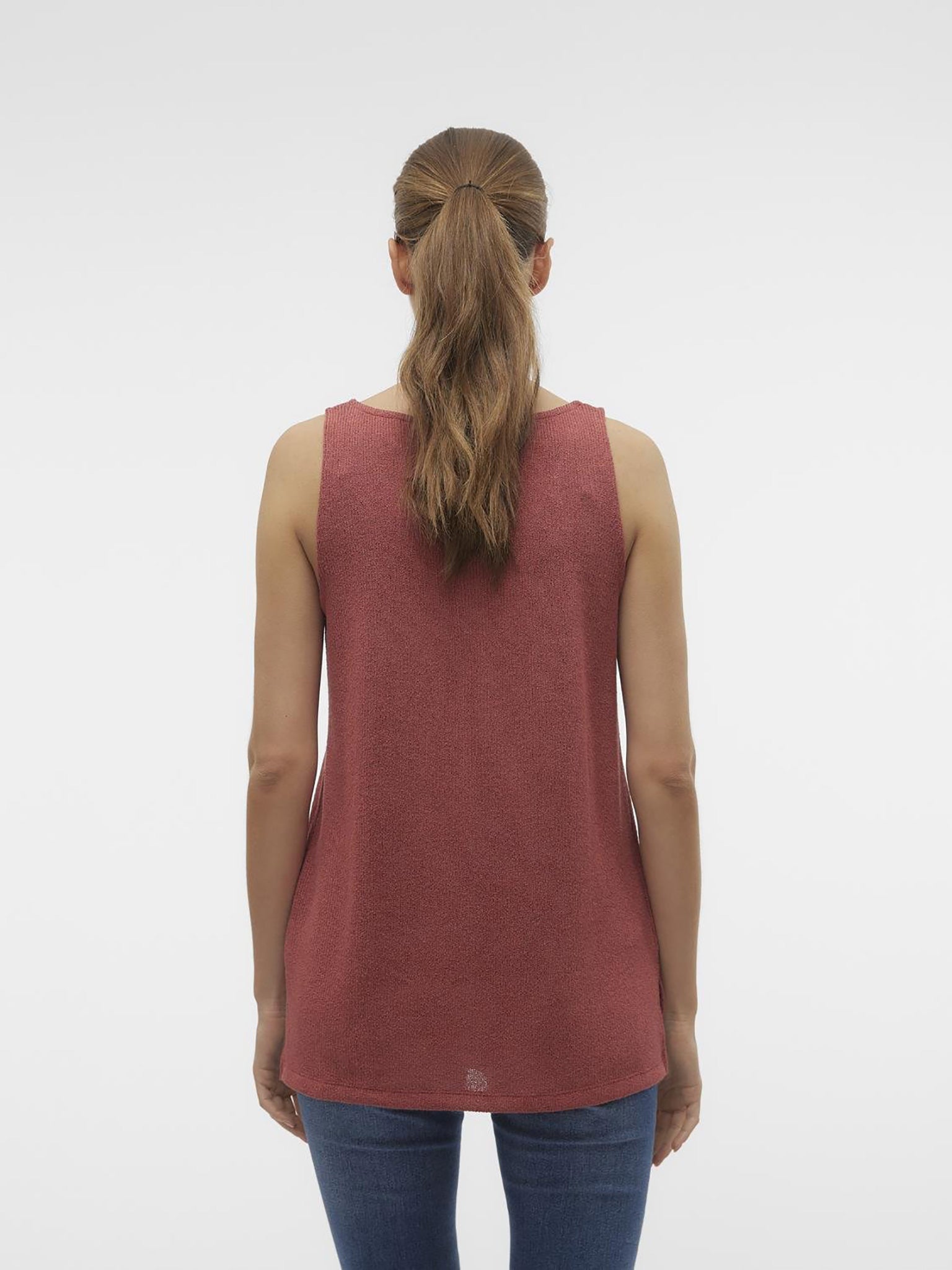 Γυναικεία μπλούζα πλεκτή VMEDDIE SL U-NECK TANK TOP 10309837 | 10309837