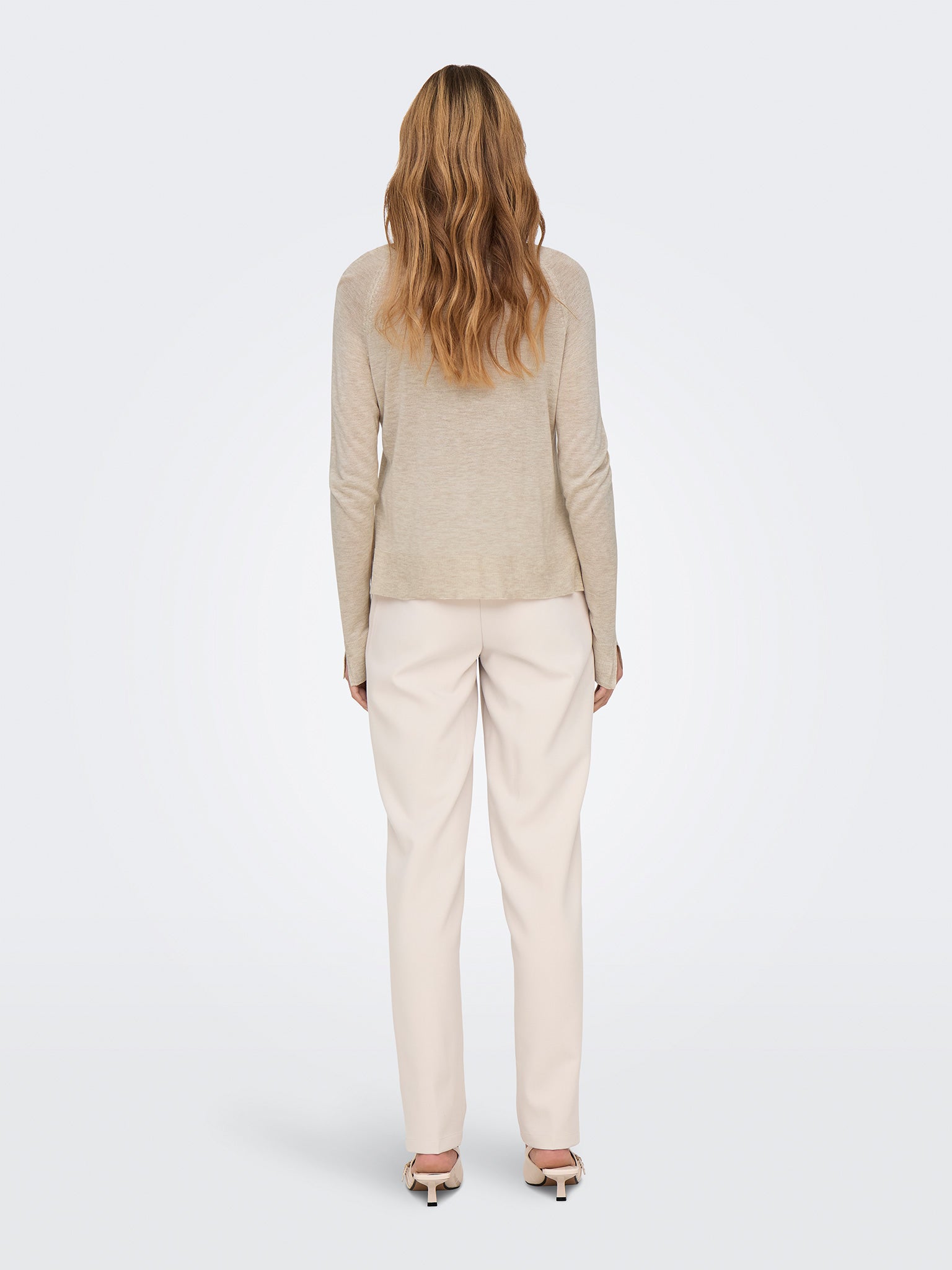 Γυναικεία μπλούζα ψιλή πλέξη ONLVIENNA LS O-NECK KNT 15339542 | 15339542