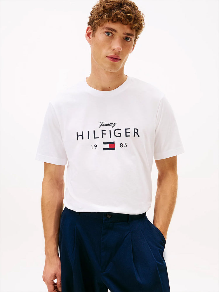 Ανδρικό t-shirt BRAND LOVE BIG HILFIGER TEE MW0MW41455YBR | MW0MW41455YBR
