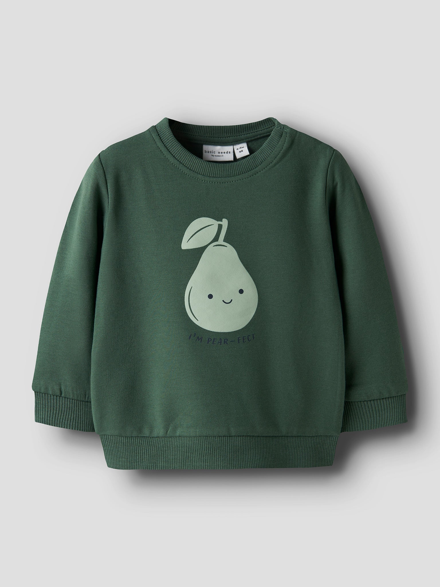 Βρεφική μπλούζα φούτερ pear NBMVONNE LS SWEAT BOX 13226067 | 13226067
