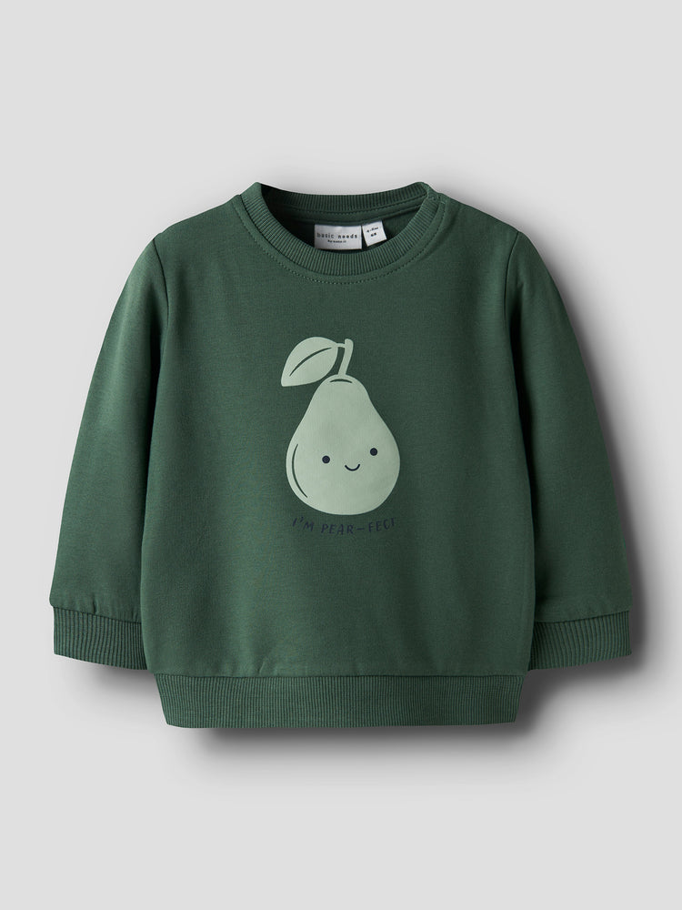 Βρεφική μπλούζα φούτερ pear NBMVONNE LS SWEAT BOX 13226067 | 13226067