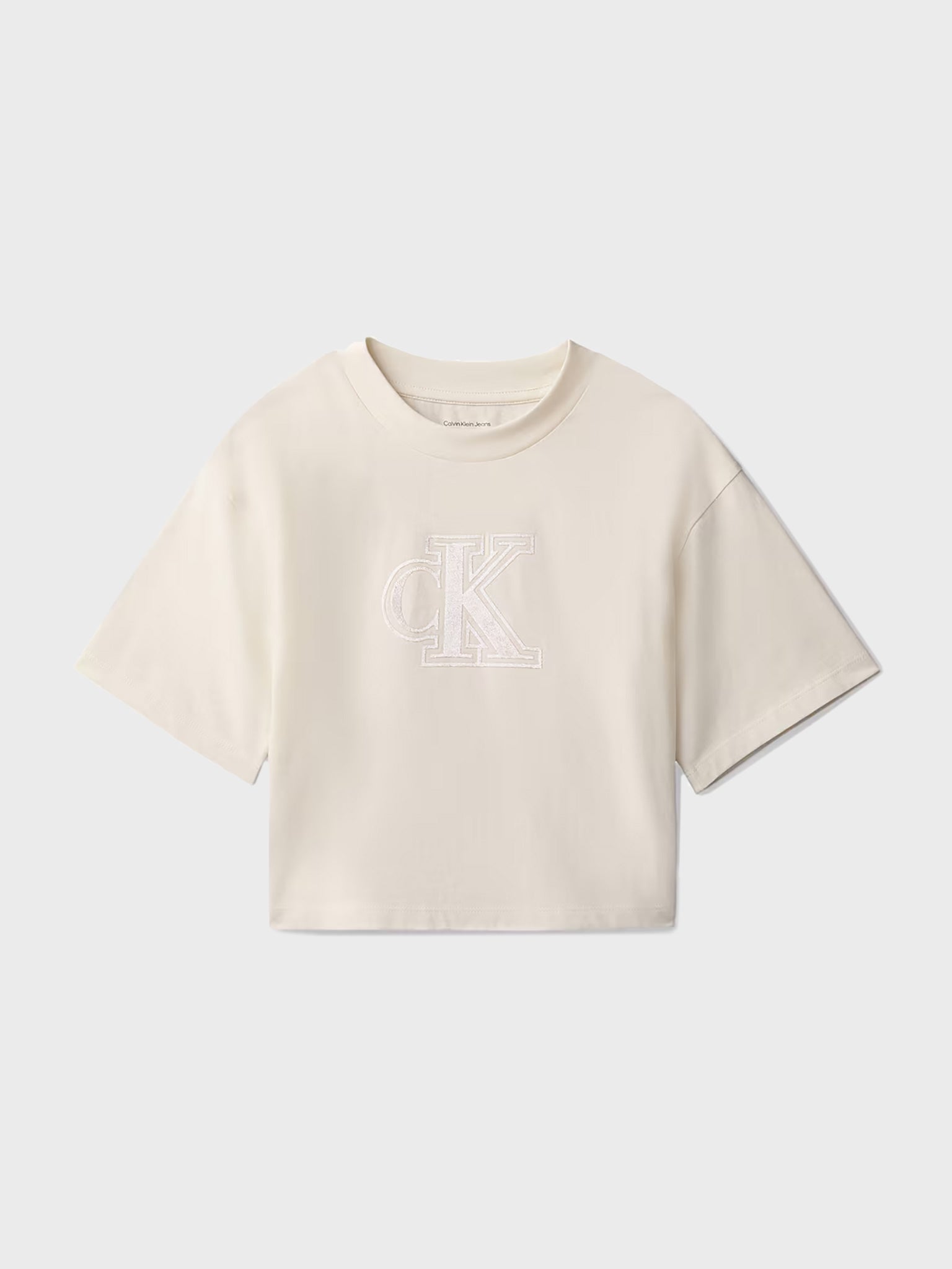 Παιδική μπλούζα VELVET MONOGRAM BOXY S/S T-SHIRT IG0IG03062PGB | IG0IG03062PGB