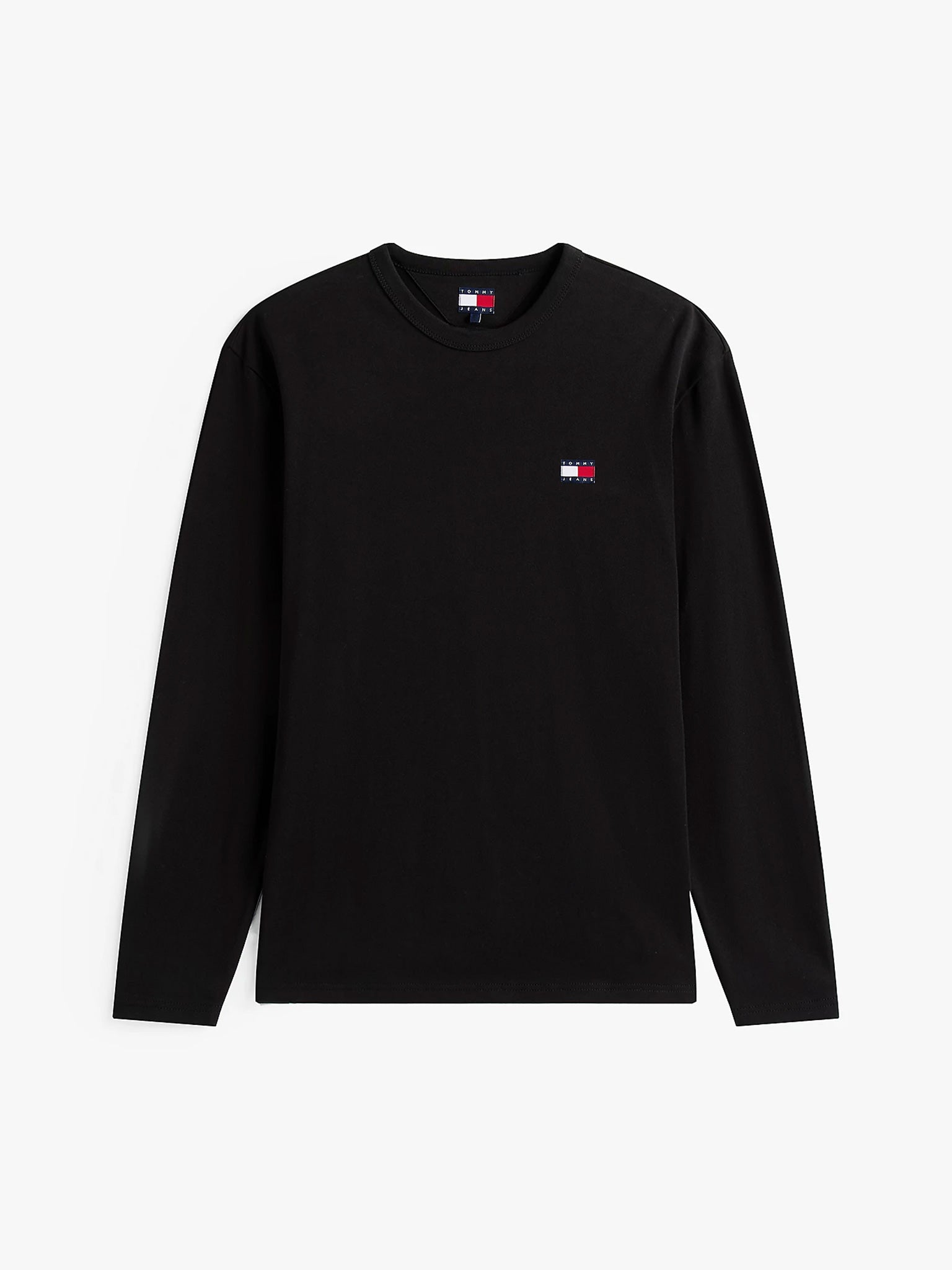 Ανδρική μπλούζα μακό TJM REG BADGE TEE LS DM0DM21974BDS | DM0DM21974BDS