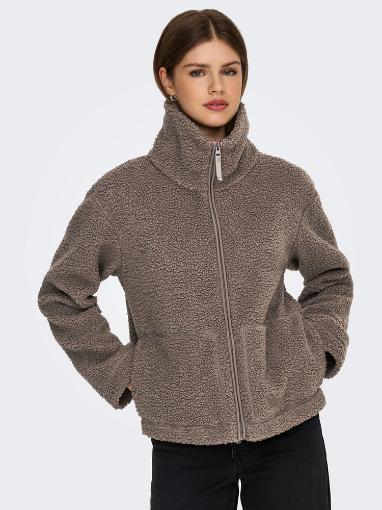 Γυναικείο τζάκετ (Walnut) ONLMEGAN TEDDY JACKET OTW NOOS | 15363364