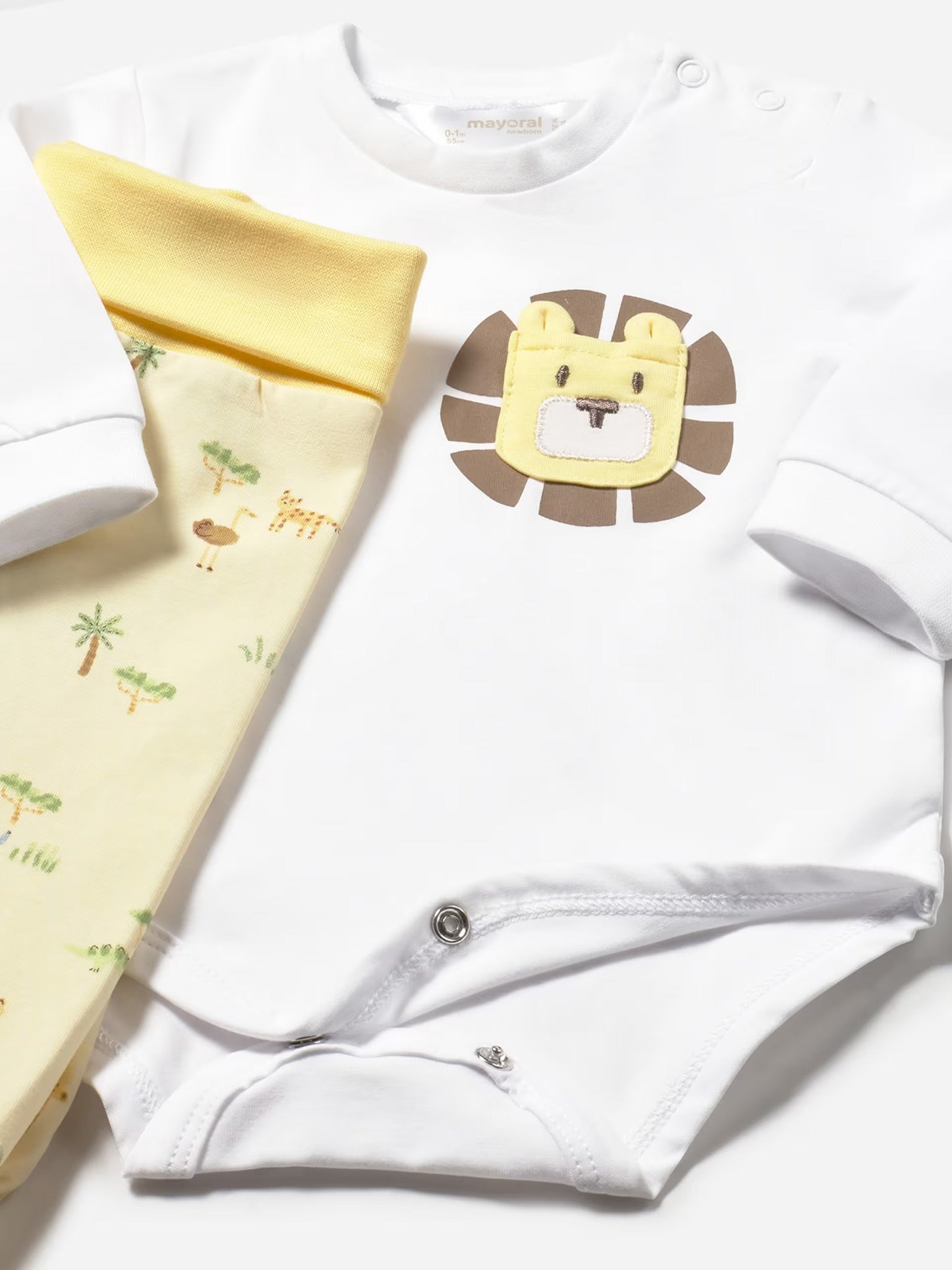 Βρεφικό σύνολο 3 τεμ με σκούφο | 26-01504-076