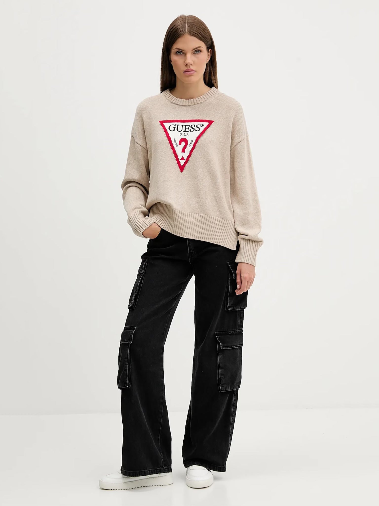 Γυναικεία μπλούζα πλεκτή W4BR12Z3HM1H147 | W4BR12Z3HM1H147