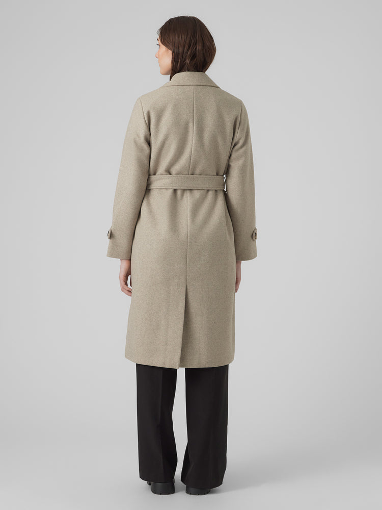 Γυναικείο παλτό μελανζέ VMFORTUNEVEGA LONG TRENCHCOAT GA NOOS 10289870 | 10289870