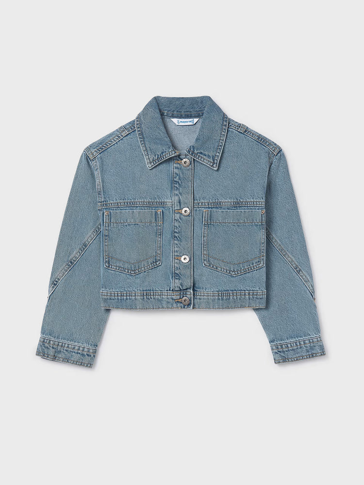 Εφηβικό τζάκετ τζιν | 26-06406-088