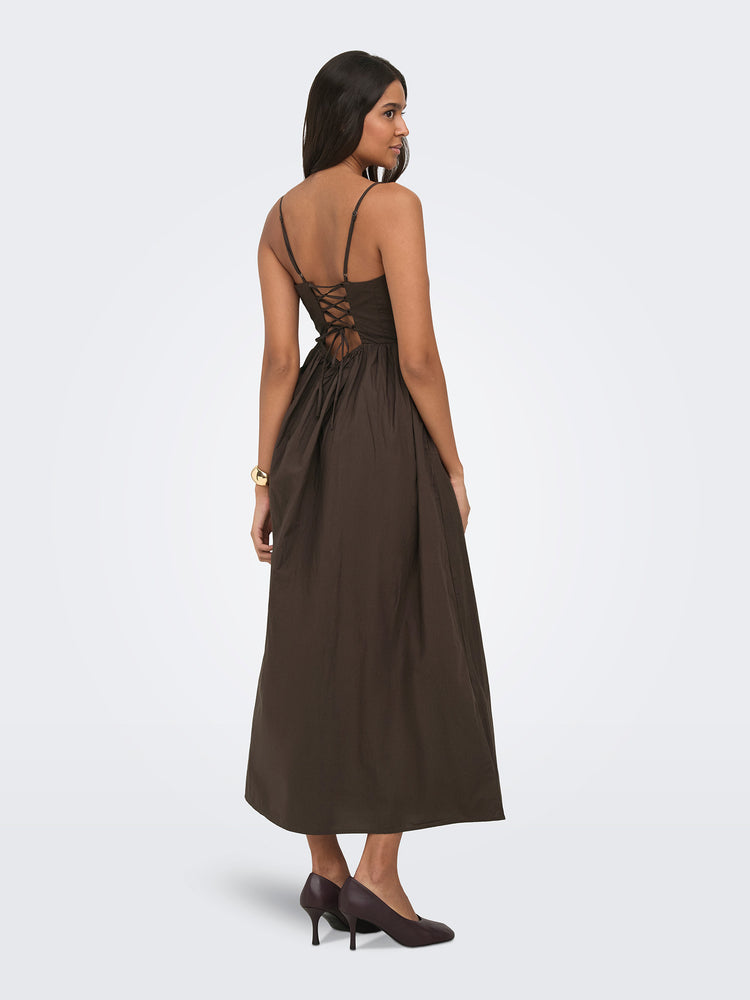 Γυναικείο φόρεμα τιραντέ ONLLIKARA STRAP WAIST LONG DRESS 15371869 | 15371869