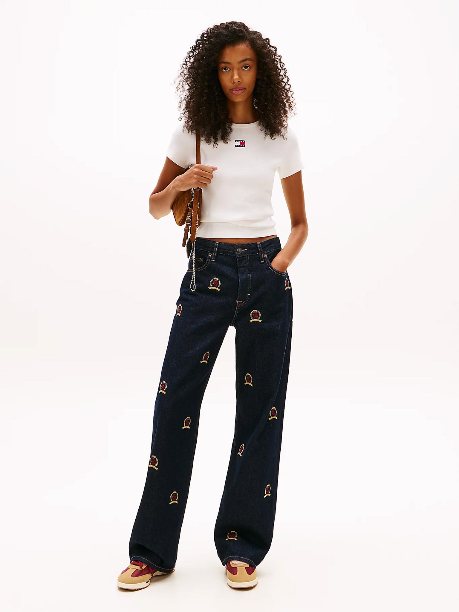 Γυναικείο t-shirt ριπ | DW0DW17881YBL