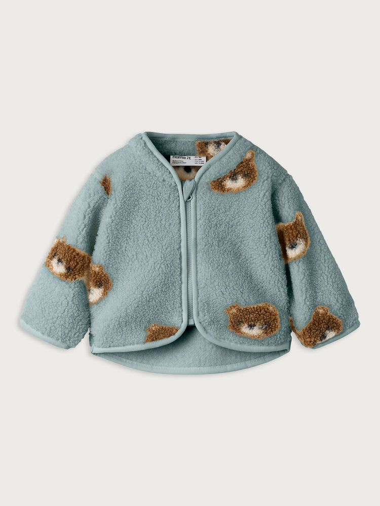 Βρεφική ζακέτα sheep NBMORLAJ TEDDY NREG JACKET 13262487 | 13262487